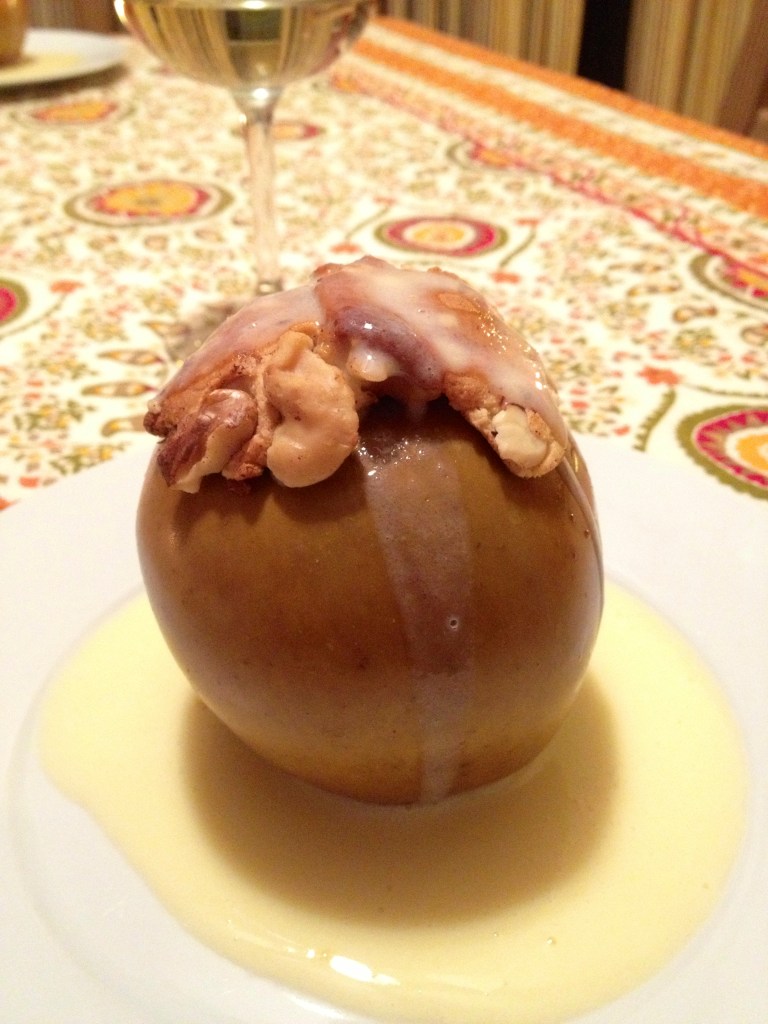 Brataepfel: A warm wintery dessert from Germany