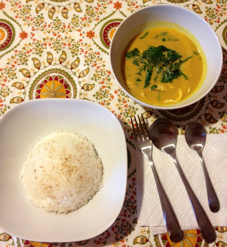 Jeff's curry delight.