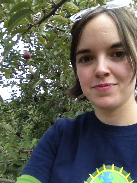 Apple-picking happiness