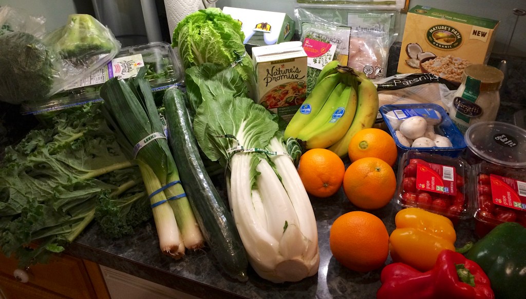 My post holiday grocery shopping trip.