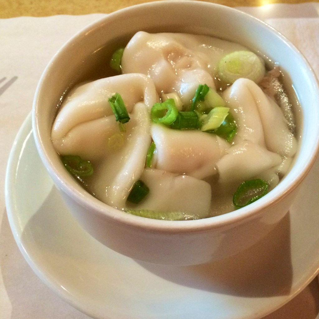 The wonton soup at Café Hong-Kong. A taste of childhood.