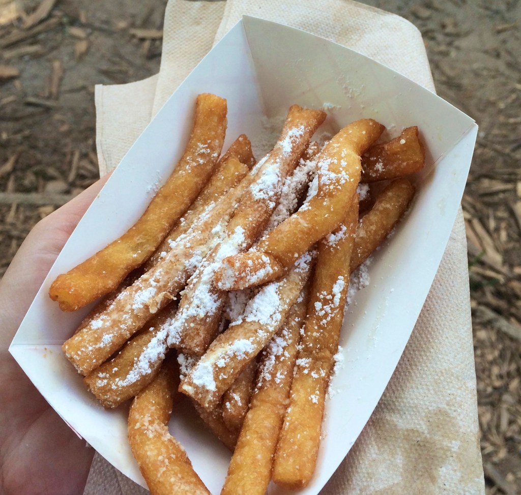 Funnel cake fries